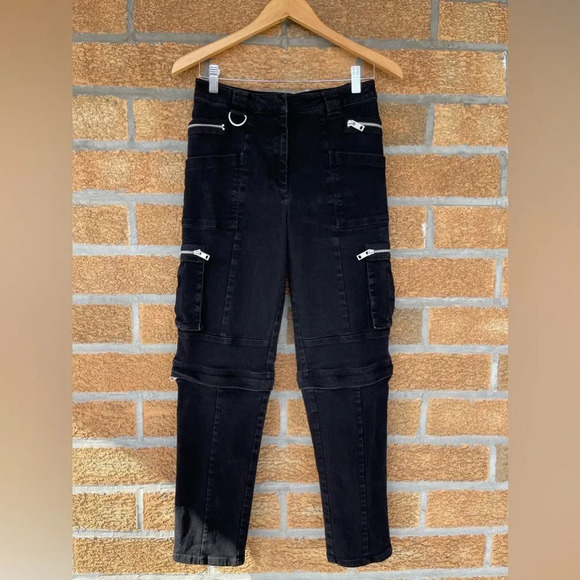 I.AM.GIA Ursa Convertible Black Cargo jeans medium - Picture 4 of 14